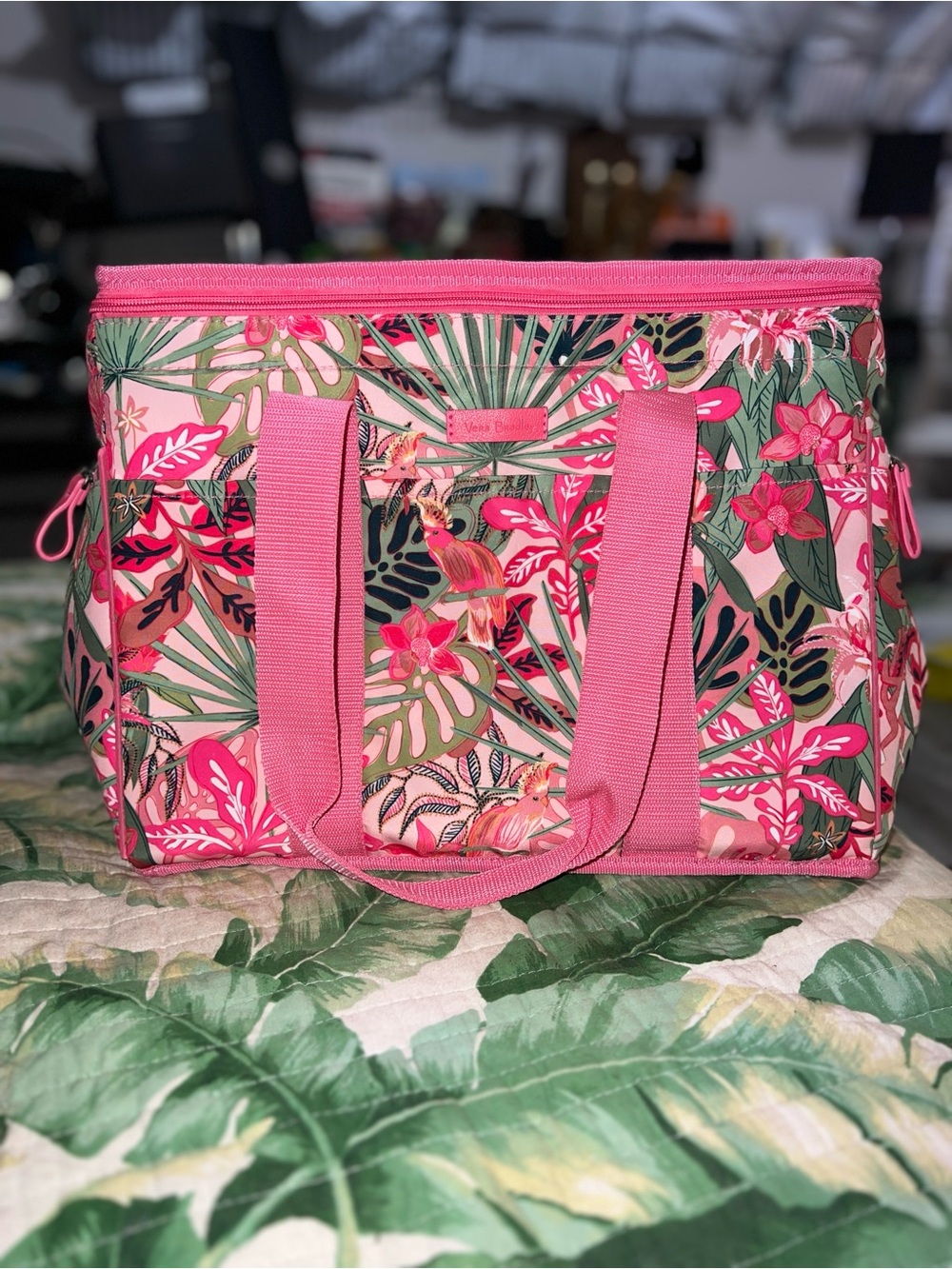 Vera Bradley Soft Cooler Bag Rainforest Canopy